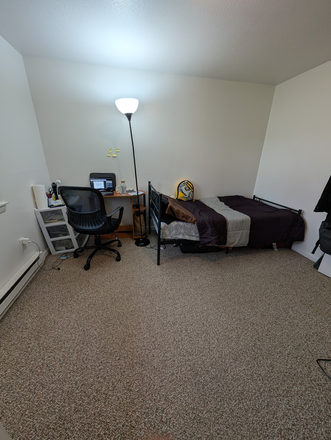 Bedroom - PRIVATE ROOM SUMMER SUBLET at Crestview Apartments - walk to campus and access to all bus routes