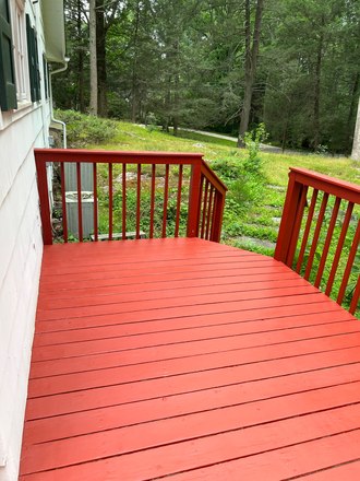 Large bedroom deck - 2 independent rental rooms. Landlord occupied. House