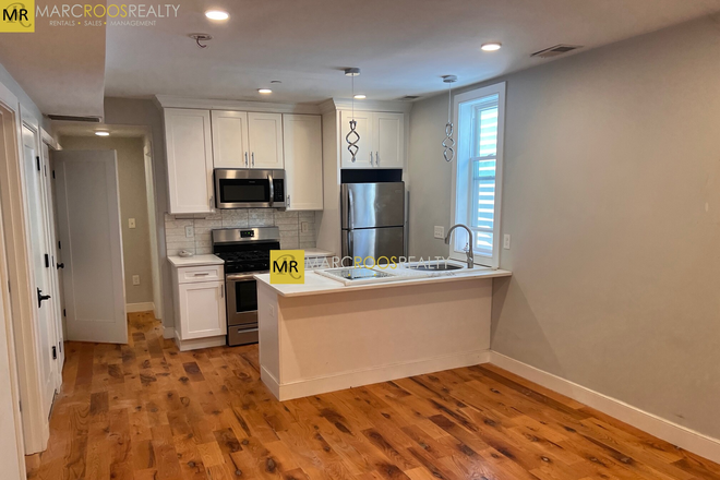 Kitchen/Living - CHELSEA ST. EAST BOSTON! 3 Bed 2 Bath Condo Near T!