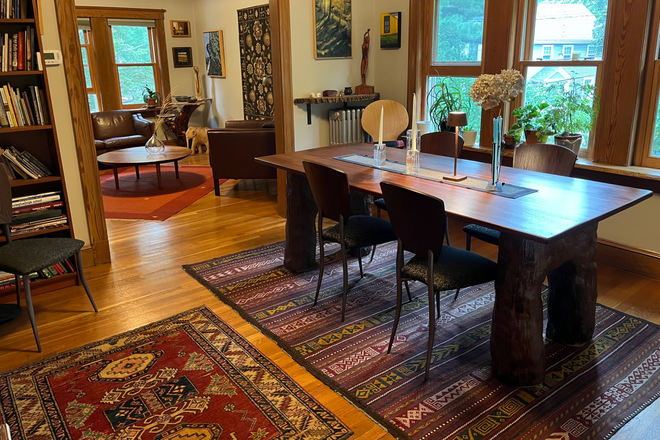 Dining Room - Furnished artist home near Harvard
