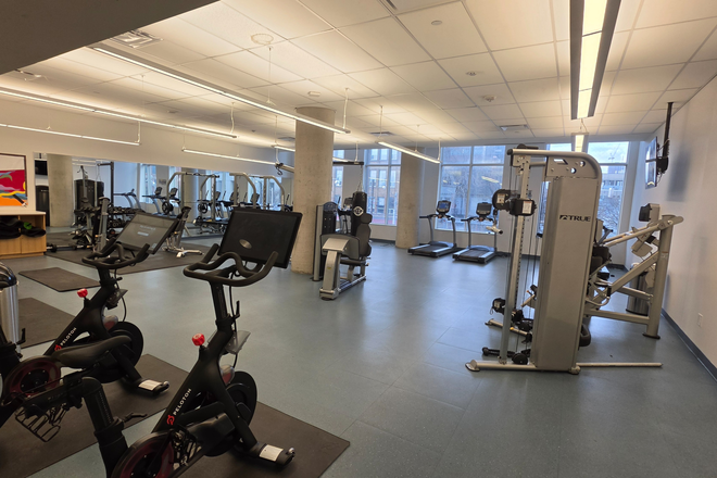 Gym - 1 Furnished Bedroom at CampusOne Student Residence | 3 Bedroom Unit | Summer Sublet