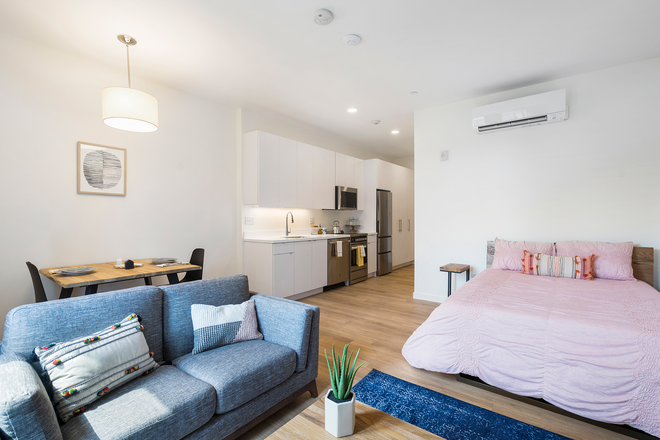 Furnished studio available - One East Pleasant Apartments