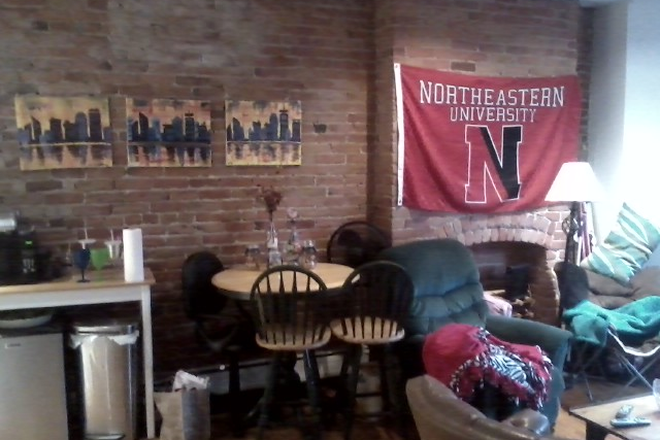 Visit hubrealtyproperties.com - Large 4 bedroom features updated kitchen and bathroom, in the South End Apartments