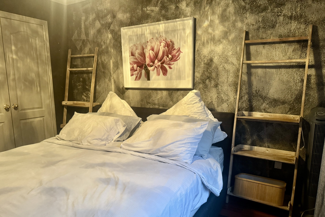 Bedroom A: $1,130 Private room with King sized bed - (FOR MALE) Private room for rent in a shared house at Samuelson Circle.