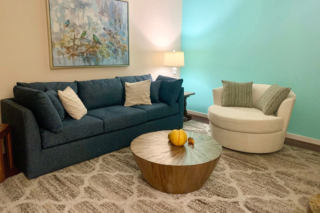 Furnished living room - TWO rooms available in Cozy Townhome! Females only
