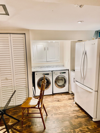 Your own laundry - Close to Subway Appr 700 sq/ft. Separate Entrance Studio+Den Furnished, utilities+Internet Include House