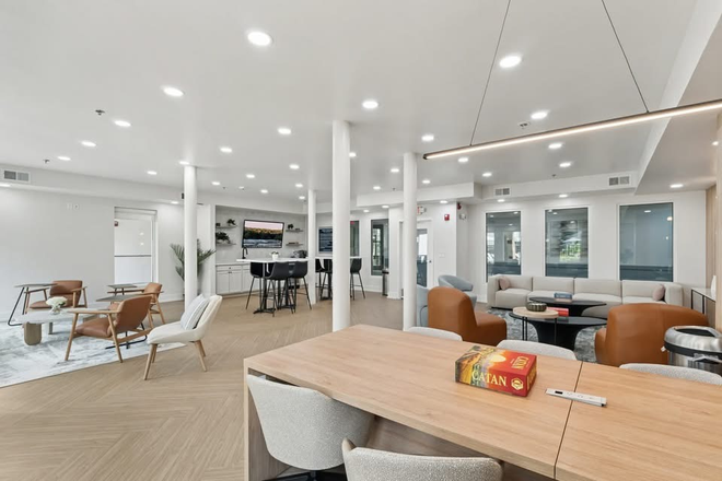 Clubhouse area - Campus Crossings Briarcliff Apartments