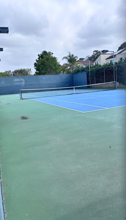 Tennis court - La Jolla Mesa Estate