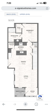 Floor Plan 1 - Room for Rent in Brand New Townhouse Your Own Bedroom & Bath!