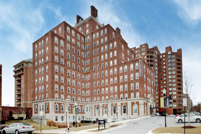 Outside Street View of The Academy - The Academy Apartment Unit