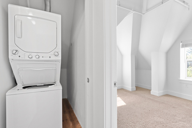 washer and dryer in unit - The Mansion