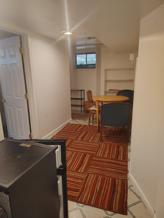 main room - Basement one-bedroom apartment with bathroom, separate entrance