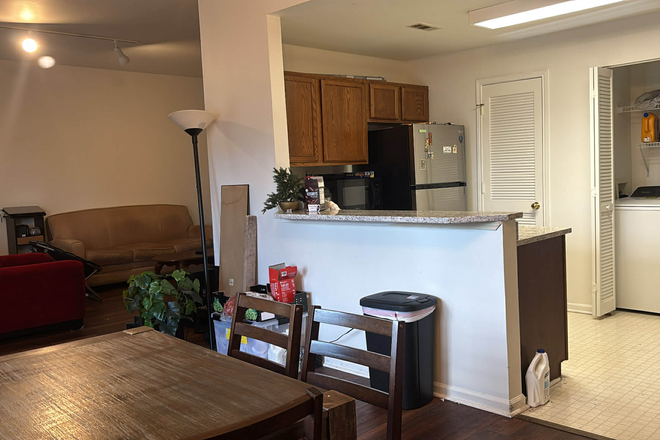Dining and Kitchen - Spacious Apartment close to campus