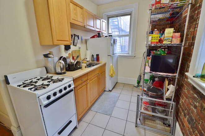 Kitchen - Quaint and Cozy Apartment with Ideal Location Next to Fenway and Across the Park From Campus