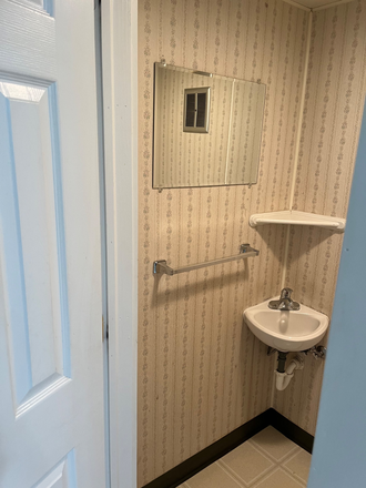 First floor half bath near kitchen - 903 South Main House