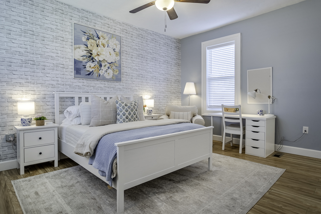 Second Bedroom - Fully Furnished 1200 Sqft 2 beds/2baths 5 min drive from Purdue Duplex