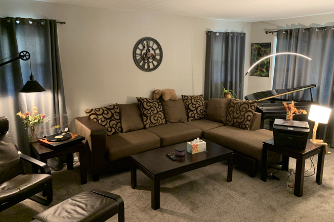 Living room - From Campus to Comfort: Spacious 3B2B Notre Dame home for Work, Study, and Life