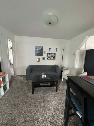 Living view from entrance - New Listing in Old West Side neighborhood - Updated 2-Bedroom Unfurnished Apartment