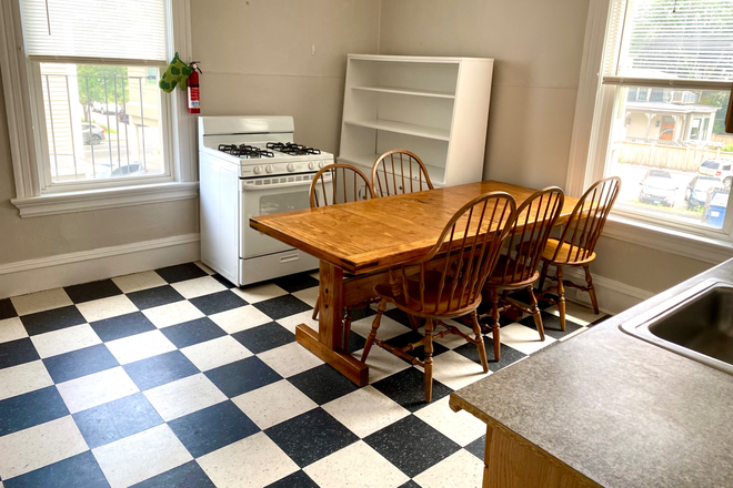Kitchen - Furnished Bedroom. Utilities Included. Walk to Brown. Apartments