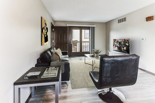 Living room area - Victory on Salisbury Apartments