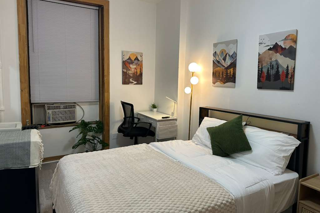 bedroom - Private Furnished Rooms with Shared Bathrooms