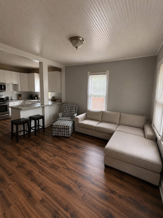Living room - Unit 2 Apartments