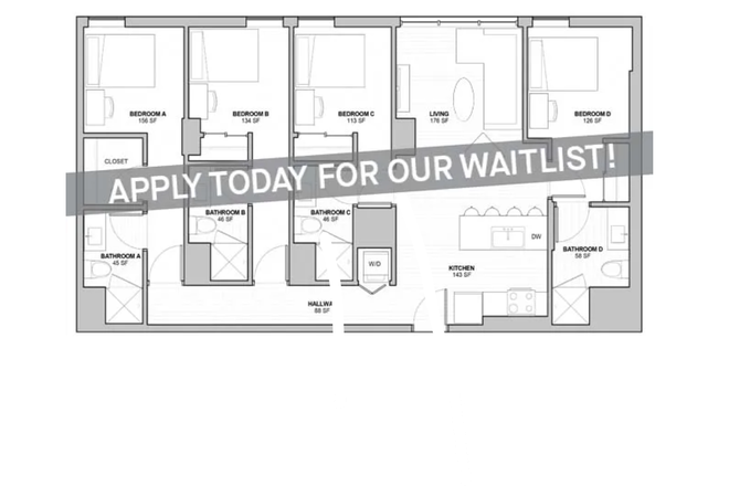 Layout - Rise on Chauncey Apartments
