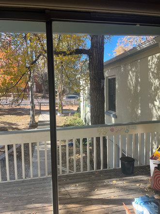 view from bedroom 1 porch - Charming College House on the Hill