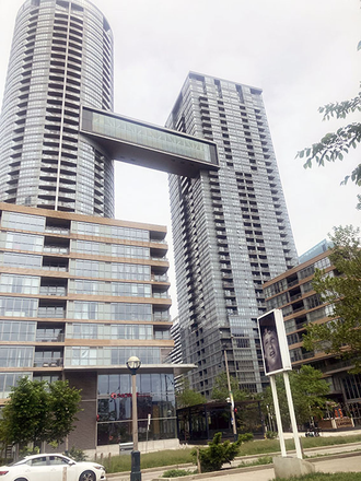 Outside view - Studio Apartment for Rent (Second Floor) in Fort York Boulevard, downtown Toronto, ON