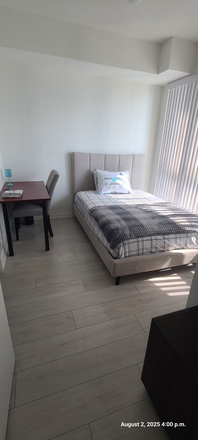 Includes 2 premium quilted Martha Stewart pillows - 1 Furnished Bedroom with full Private Ensuite in shared Condo unit, all utilities w/laundry incl