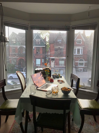 living room - 3 bedrooms unit in Harbord Village