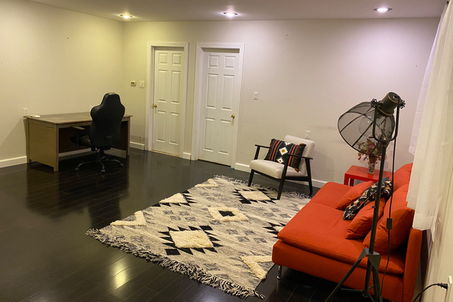 living room - Furnished 1BR apt-Tee-Ar Place-Princeton