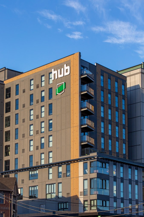 Exterior looking - Hub State Street