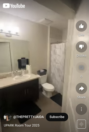 My bathroom - University Park at FAU - Spring 2026 Sublease/Shared 4X4 Apartment