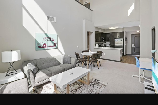 Living Room - Fully Furnished Student / Intern Housing - Shared Room