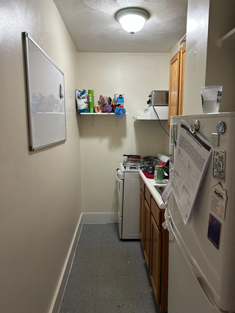 Kitchen - Partially Furnished Studio Apartments
