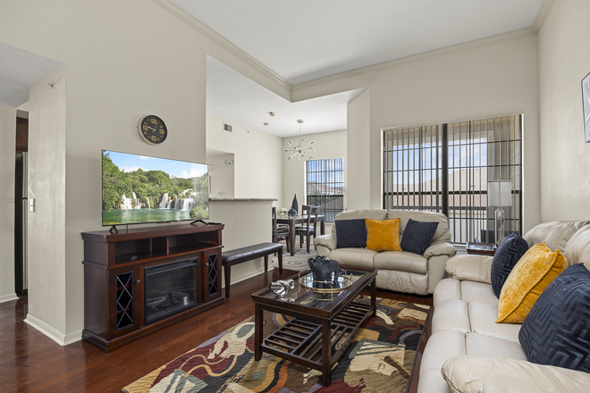 Living Room - FULLY-FURNISHED CONDO WITH UTILITIES & WI-FI