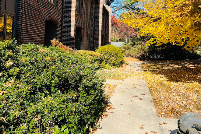 External landscape of the community - Amherst townhouse 4B2B