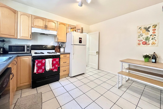 Kitchen - LARGE SINGLE BEDROOM -- 40 Kirkwood Rd -- 5 bedroom house, yard and porch -- undergrad girls!