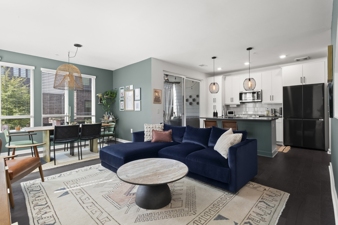 Living Room - Grant Park 2/2 Corner Unit Condo Next to BeltLine!