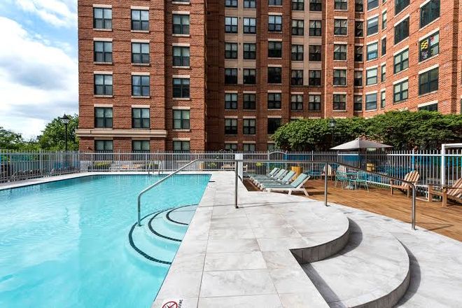 Outdoor pool - Available University View Apartment