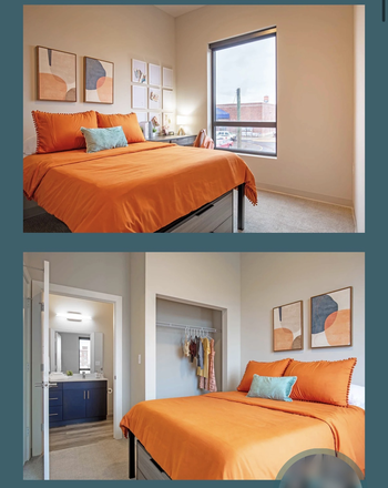 Bedroom - Ascend Apartments