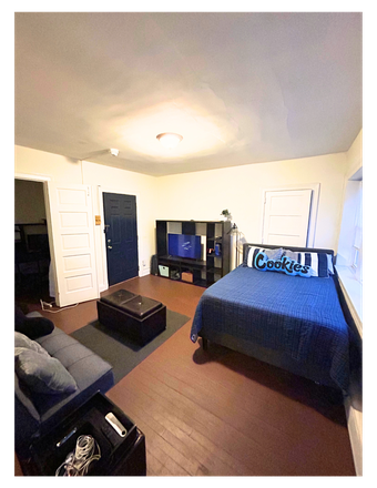 Matching modern furniture throughout. - MUST RENT for Spring Semester Abroad. Spacious & Bright Studio! Discounted Rent + January is FREE Apartments