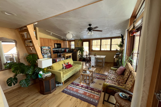 Living Area/Dining Area/Kitchen - Modern, Light-Filled Home walking distance to UMass Amherst