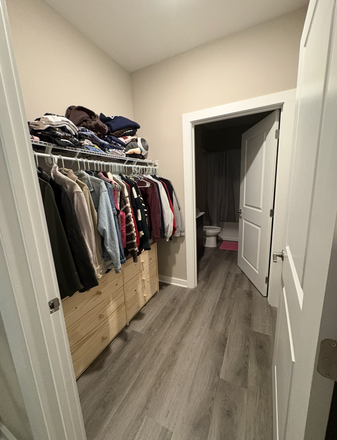 Walk in closet and attached bathroom - The Standard Four Corners Summer Sublet - offering at a discounted rate!