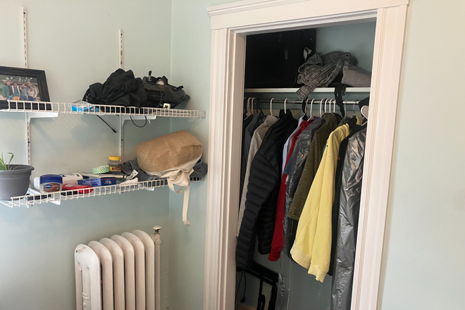 Closet - Furnished private room close to campus- ideal for a summer sublet Townhome