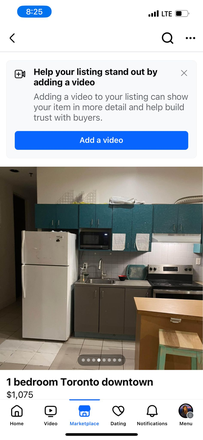 1 - Furnished Rooms - $900-1000 - South of Spadina & College - Call for more Info Townhome