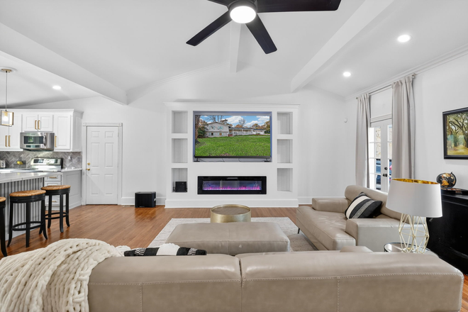 Living Room Upstairs - August 2026 Housing!!!!,  8  Minutes to Emory on BriarCliff Rd,  Fully Furnished