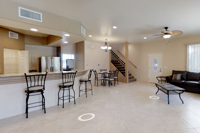 Spacious Living room - Luxury 4 Bedroom 4Ba 2,060 sqft