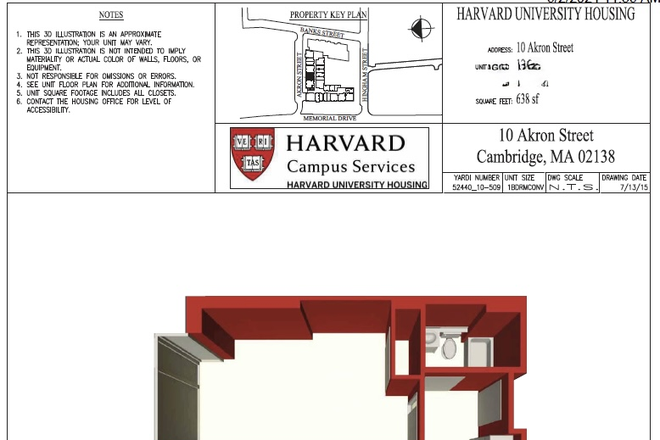 Floor plan pt 2 - 10 Akron (Harvard University Housing - HUH)